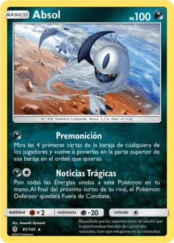 Absol #81/145 · Pokémon
