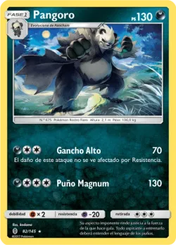 Pangoro #82/145 · Pokémon