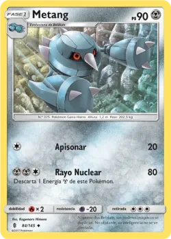 Metang #84/145 · Pokémon