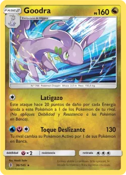 Goodra #96/145 · Pokémon