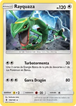 Rayquaza #106/145 · Pokémon