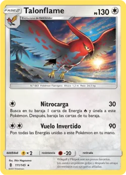 Talonflame #111/145 · Pokémon