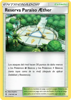 Aether Paradise Conservation Area #116/145 · Pokémon