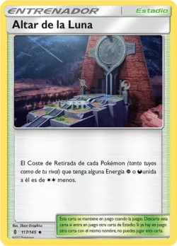 Altar of the Moone #117/145 · Pokémon