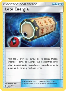 Energy Loto #122/145 · Pokémon