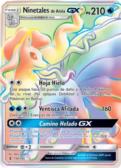 Alolan Ninetales-GX 「GRI 150」「ES」