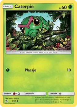 Caterpie #1/68 · Pokémon