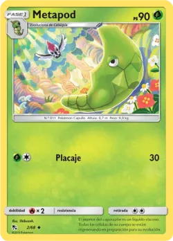 Metapod #2/68 · Pokémon