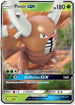 Pinsir-GX #6/68 · Pokémon
