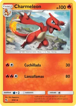 Charmeleon #8/68 · Pokémon