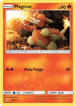 Magmar #10/68 · Pokémon