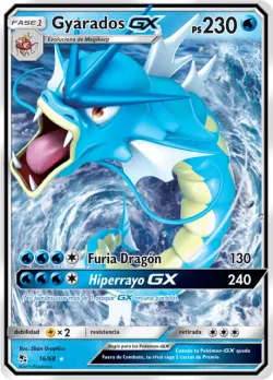 Gyarados-GX #16/68 · Pokémon