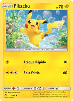 Pikachu #19/68 · Pokémon