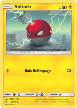 Voltorb #21/68 · Pokémon
