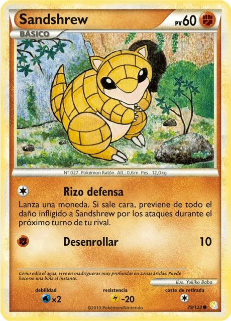Sandshrew 「HS 079」「ES」