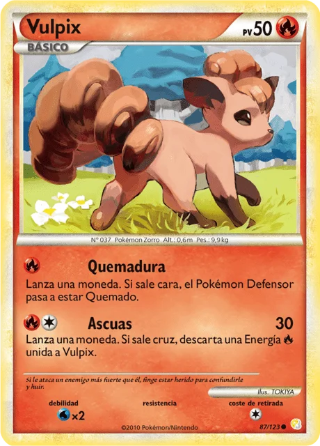 Vulpix 「HS 087」「ES」