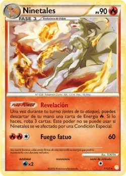 Ninetales #7/123 · Pokémon