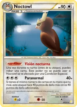 Noctowl #8/123 · Pokémon