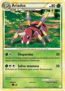 Ariados #15/123 · Pokémon