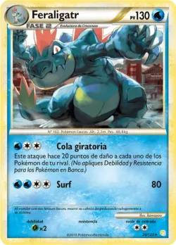 Feraligatr #20/123 · Pokémon