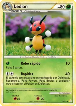 Ledian #25/123 · Pokémon