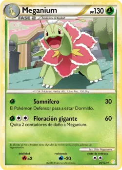 Meganium #26/123 · Pokémon