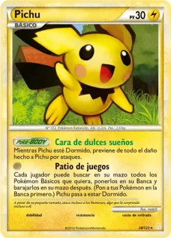 Pichu #28/123 · Pokémon