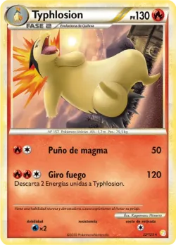 Typhlosion #32/123 · Pokémon