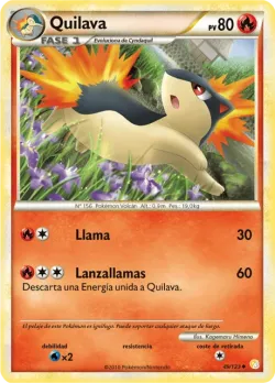 Quilava #49/123 · Pokémon