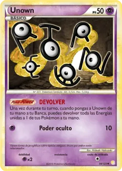 Unown #54/123 · Pokémon