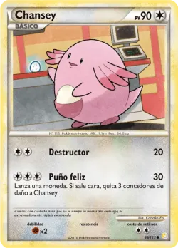 Chansey #58/123 · Pokémon