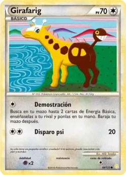 Girafarig #64/123 · Pokémon