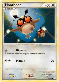 Hoothoot #66/123 · Pokémon
