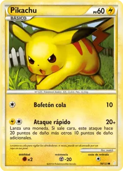 Pikachu 「HS 078」「ES」