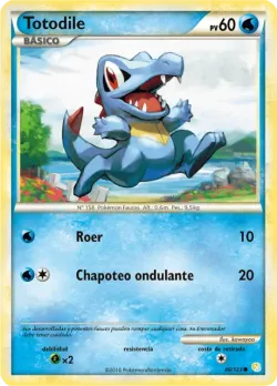 Totodile 「HS 086」「ES」