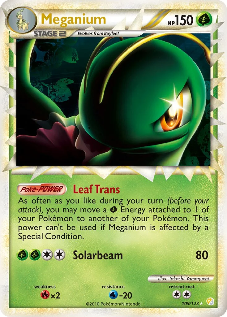 Meganium 「HS 109/123」「EN」