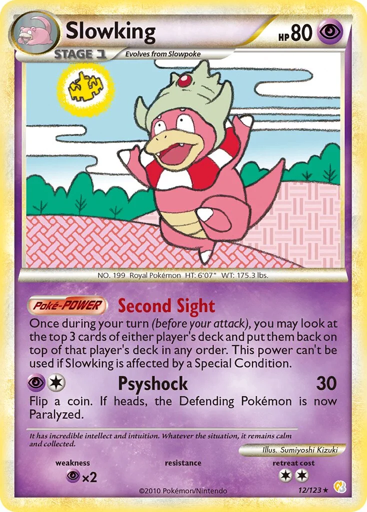 Slowking 「HS 12/123」「EN」