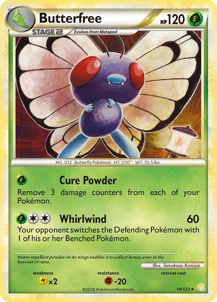 Butterfree 「HS 16/123」「EN」
