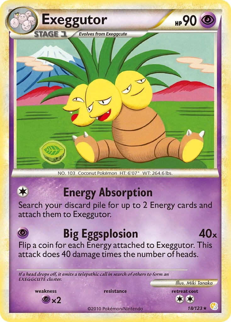 Exeggutor 「HS 18/123」「EN」