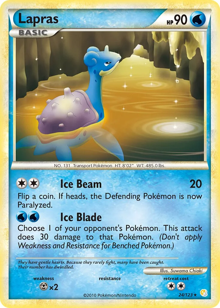 Lapras 「HS 24/123」「EN」