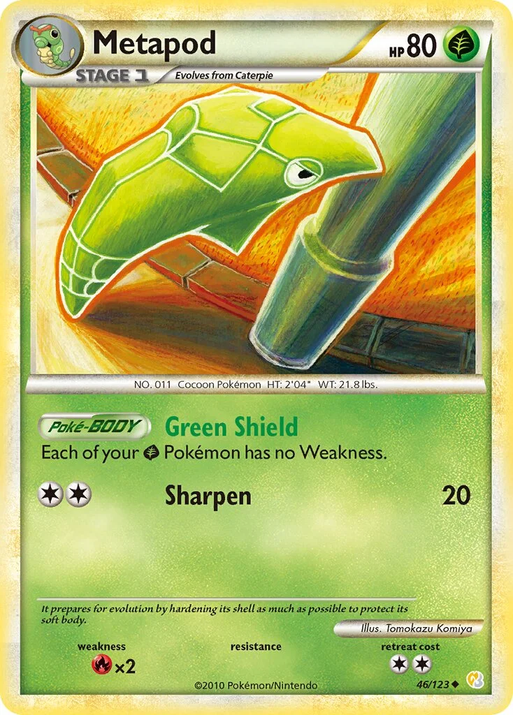 Metapod 「HS 46/123」「EN」