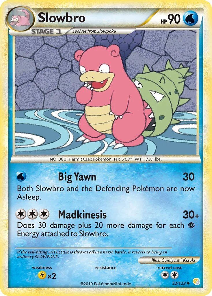 Slowbro 「HS 52/123」「EN」