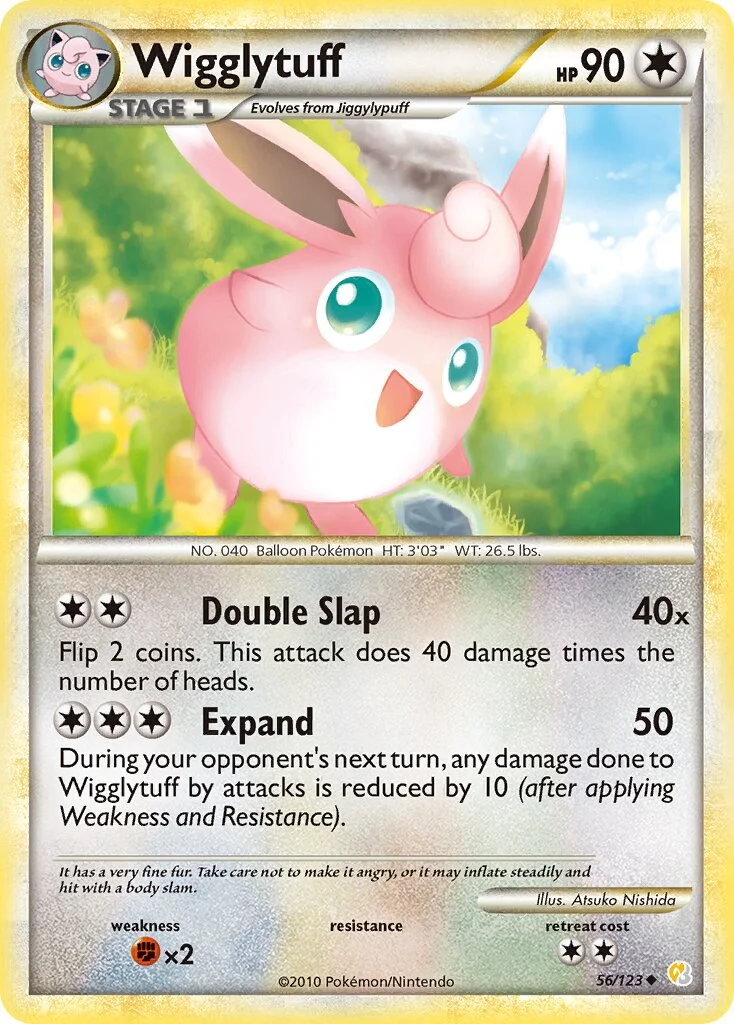 Wigglytuff 「HS 56/123」「EN」