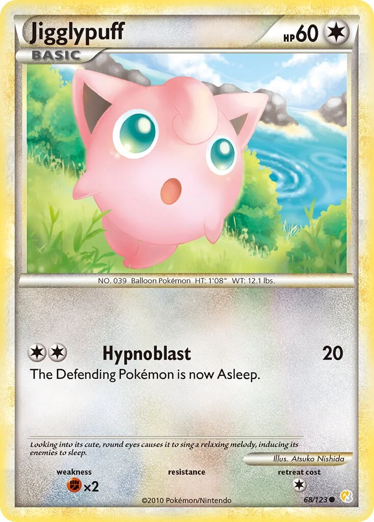 Jigglypuff 「HS 68/123」「EN」