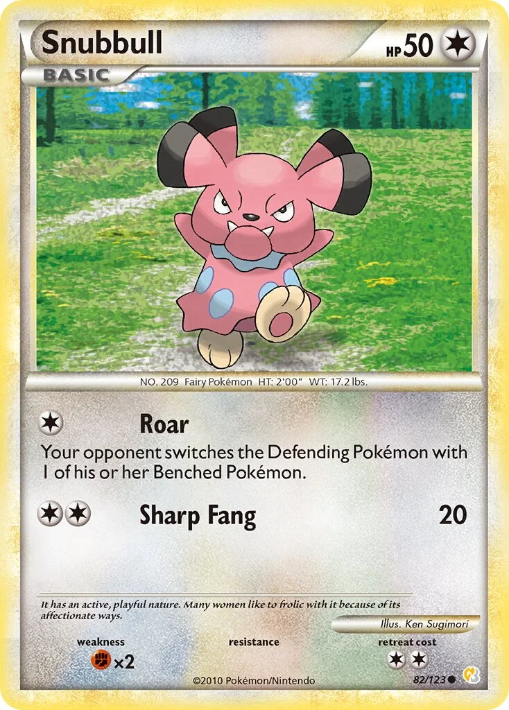 Snubbull 「HS 82/123」「EN」