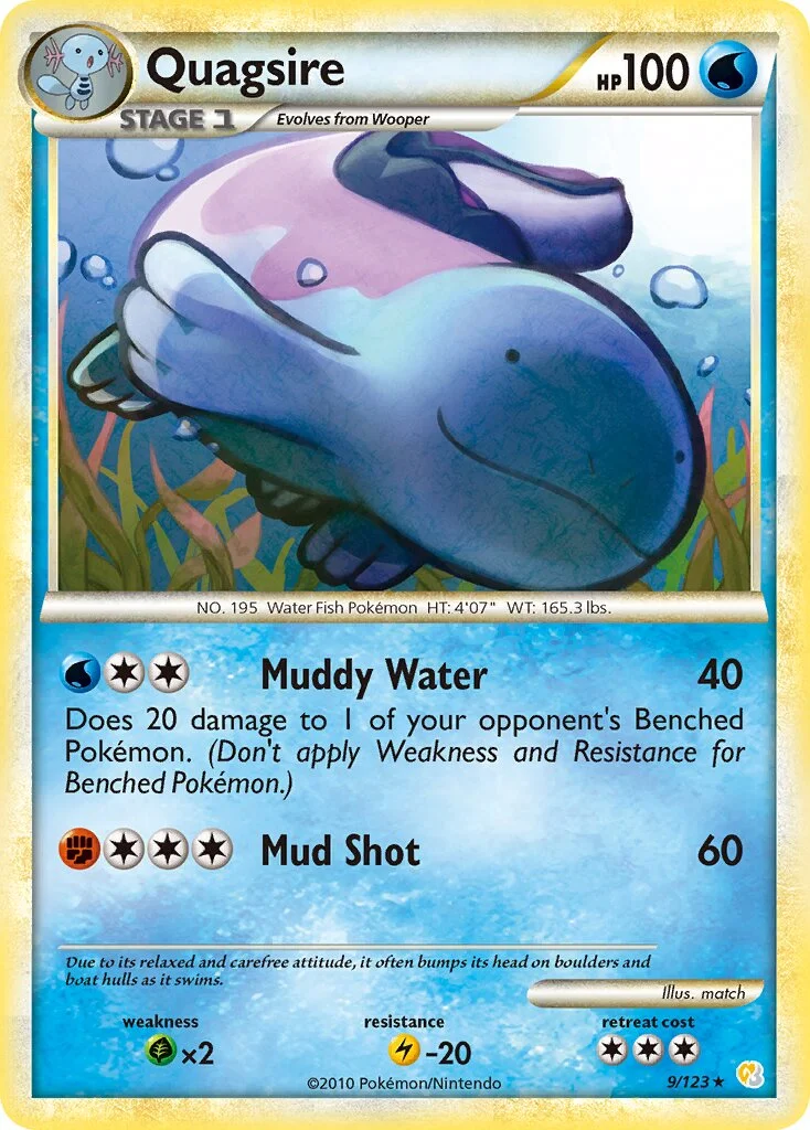 Quagsire 「HS 9/123」「EN」