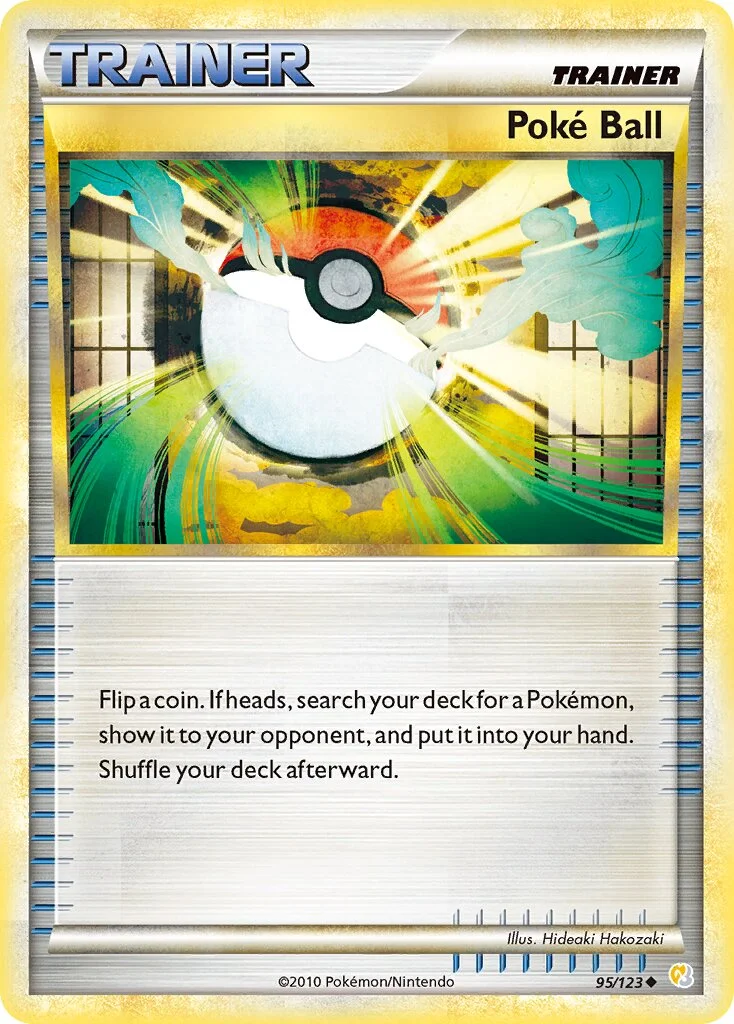 Poké Ball 「HS 95/123」「EN」