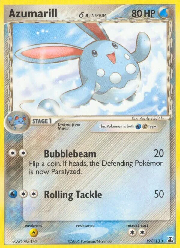 Azumarill 「DS 19/113」「EN」