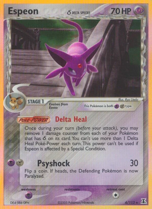 Espeon 「DS 4/113」「EN」
