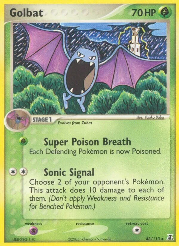 Golbat 「DS 43/113」「EN」